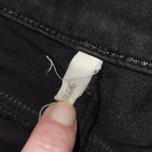 Rag & Bone/Jean Womens Black Plush Leggings Pants 30 - Picture 6 of 7